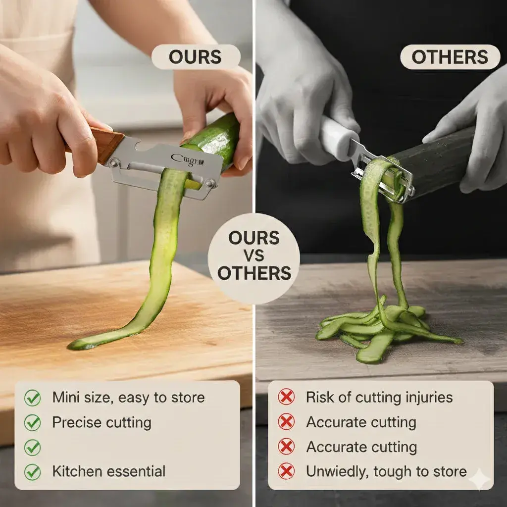 Peeler features